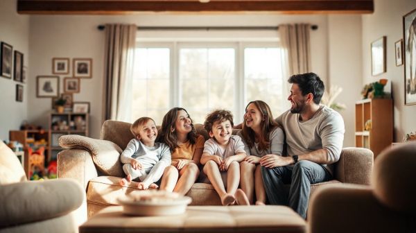 Les bienfaits de la séance photo famille à domicile